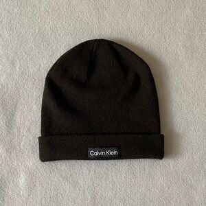 Calvin Klein Classic Black Men's Beanie